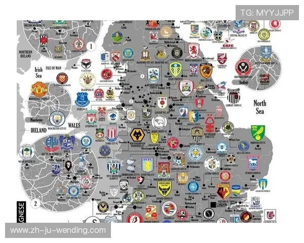 英超各球队所在区地理分布情况